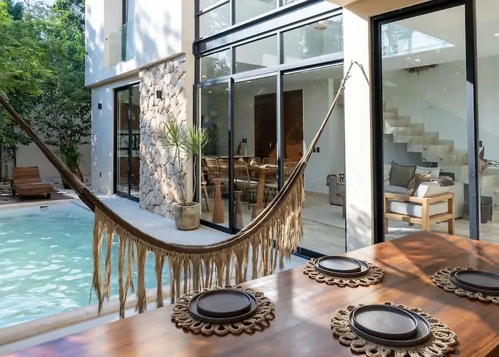 Villa 4br Modern Luxury With Private Pool & Concierge Service In Tulum