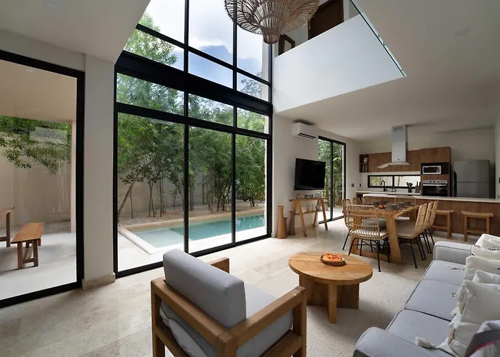4br Modern Luxury With Private Pool & Concierge Service In Villa Tulum